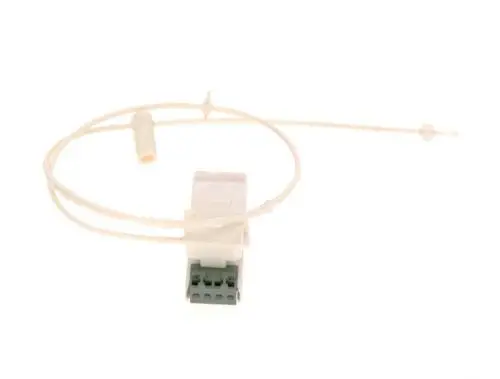 BOSCH-Kodierstecker mit einem Anschluss und einem langen Kabel. Der Stecker enthält mehrere Pins und ist für elektrische Verbindungen vorgesehen.